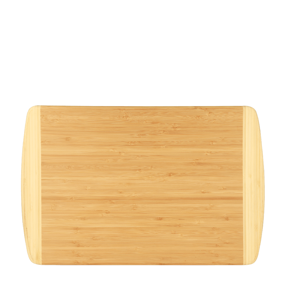 Unbranded 18 x 12 Two Tone Cutting Board - Bamboo