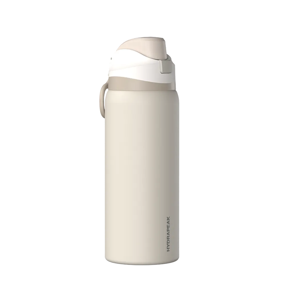 Hydrapeak 32 oz Oasis Water Bottle in Stone
