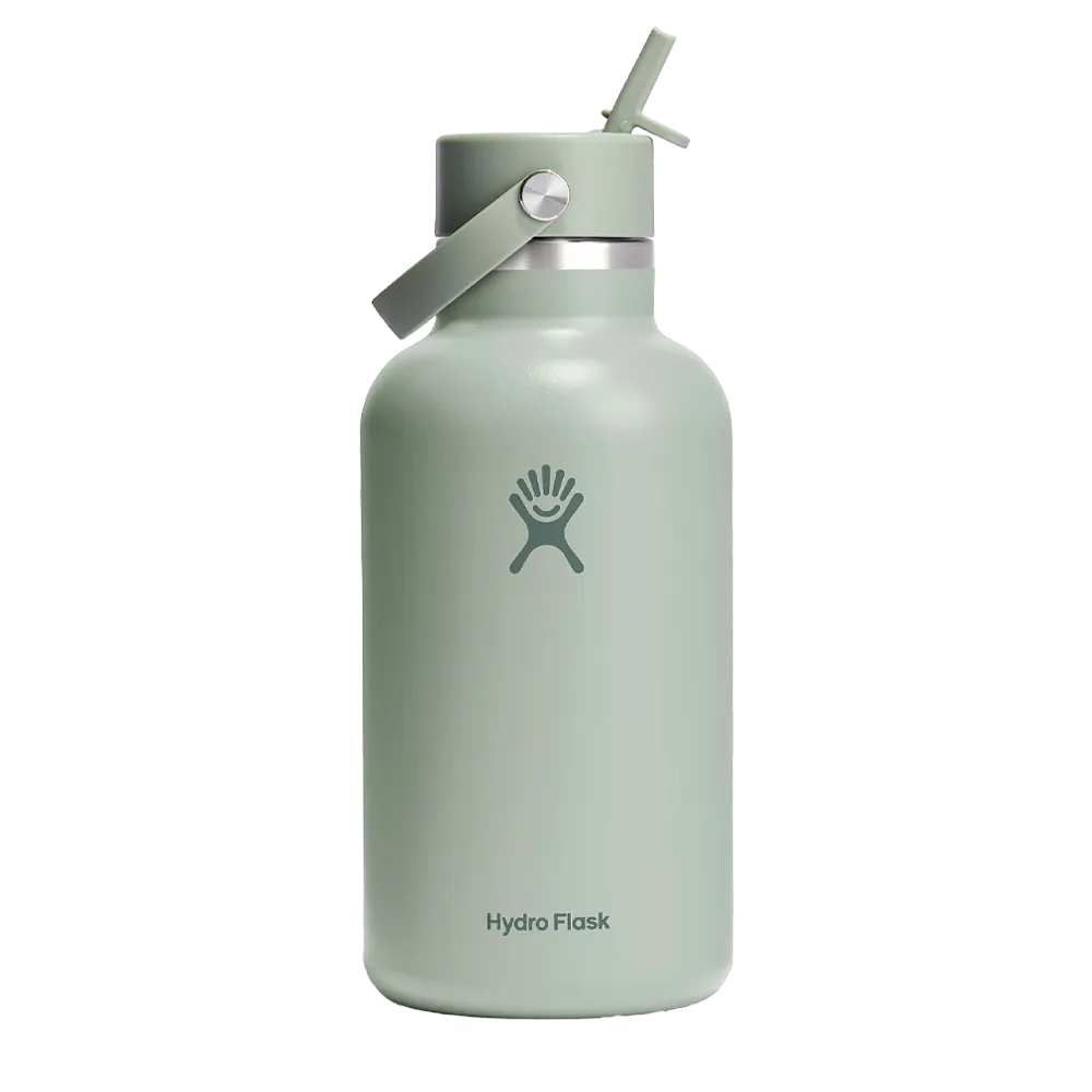 Hydro Flask 64oz Wide Mouth Bottle w/ Flex Straw Cap