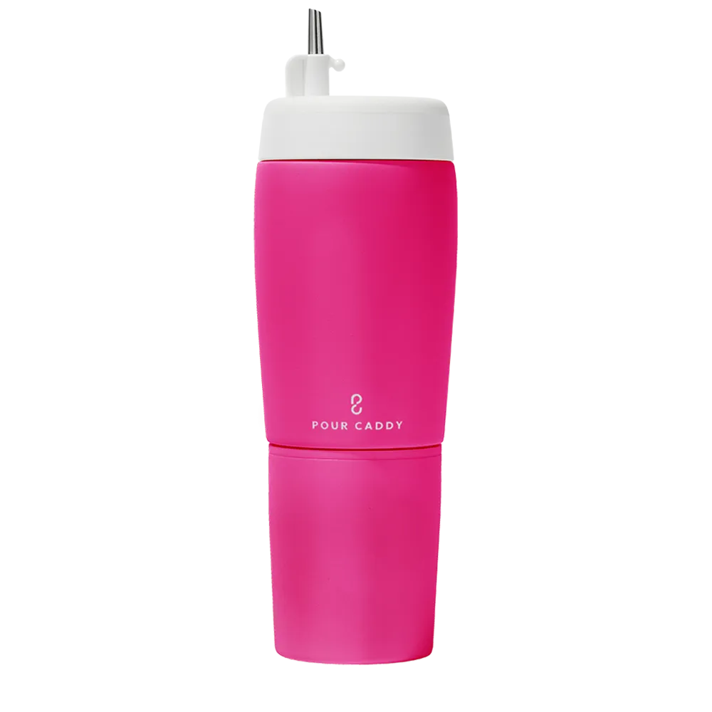 Pour Caddy 20 oz Stainless Flask Set