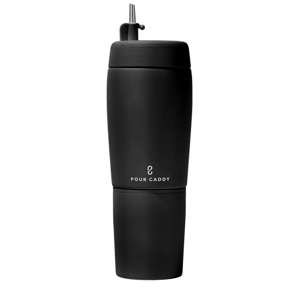 Pour Caddy 20 oz Stainless Flask Set