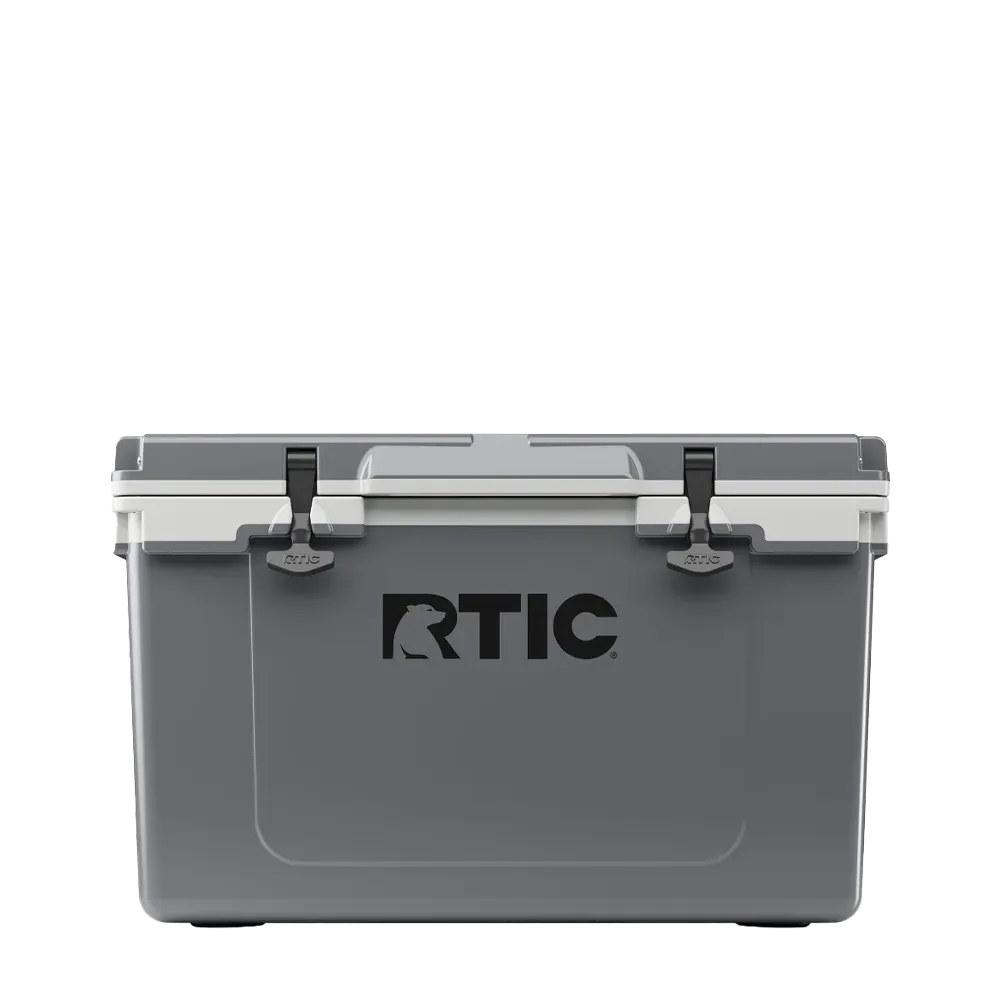 RTIC Ultra-Light 52qt Cooler in dark gray and cool gray color way