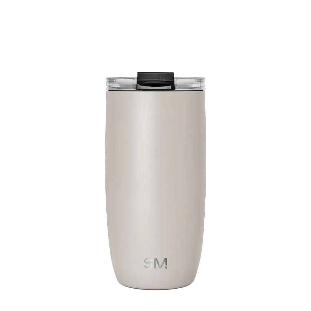 Simple Modern 16 oz Voyager Tumbler with Clear Flip Lid and Straw