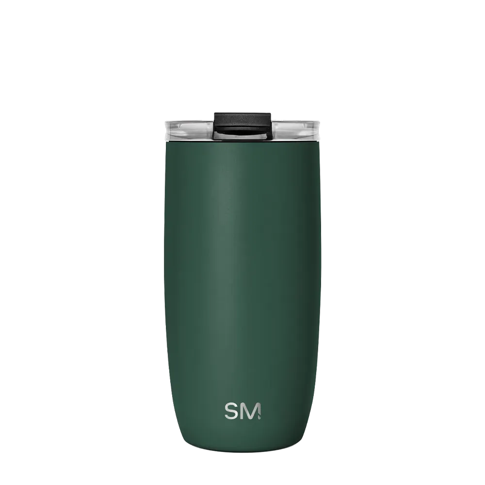Simple Modern 16 oz Voyager Tumbler with Clear Flip Lid and Straw