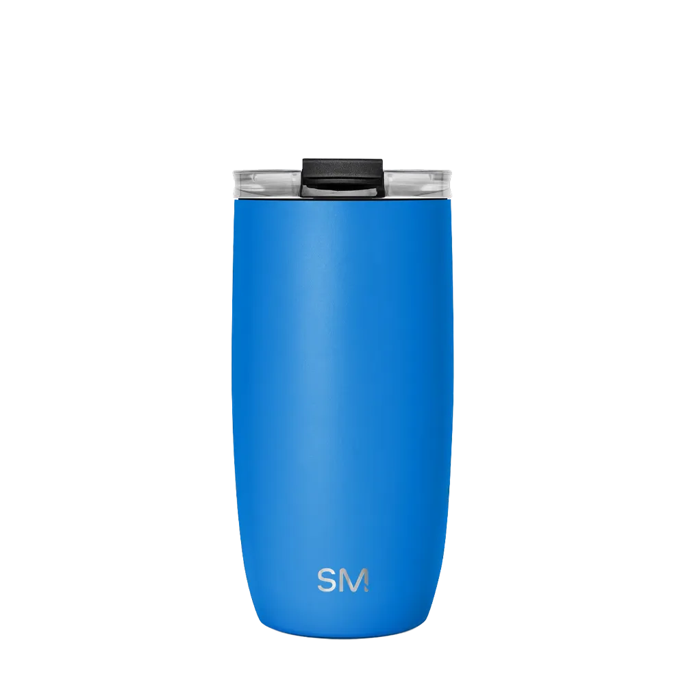Simple Modern 16 oz Voyager Tumbler with Clear Flip Lid and Straw