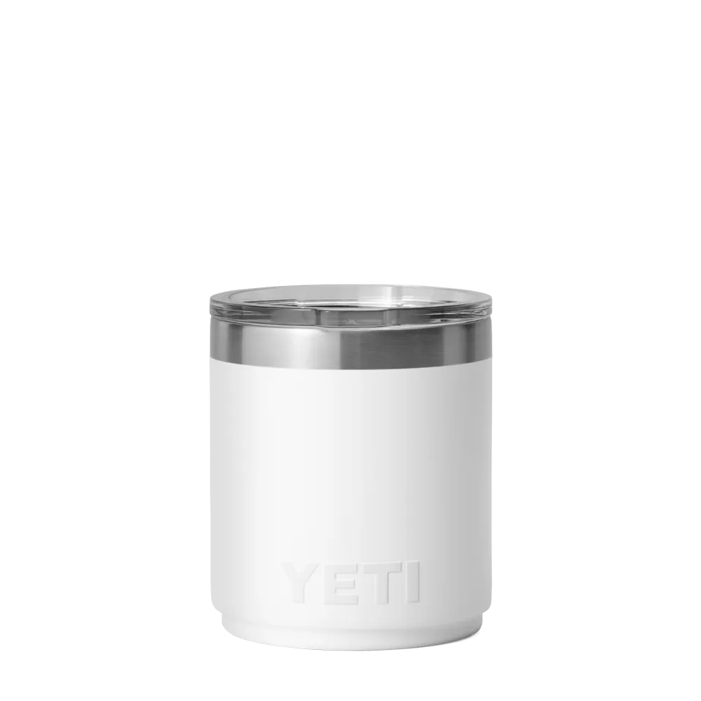 Yeti 10 oz Rambler Lowball Tumbler with Magslider Lid