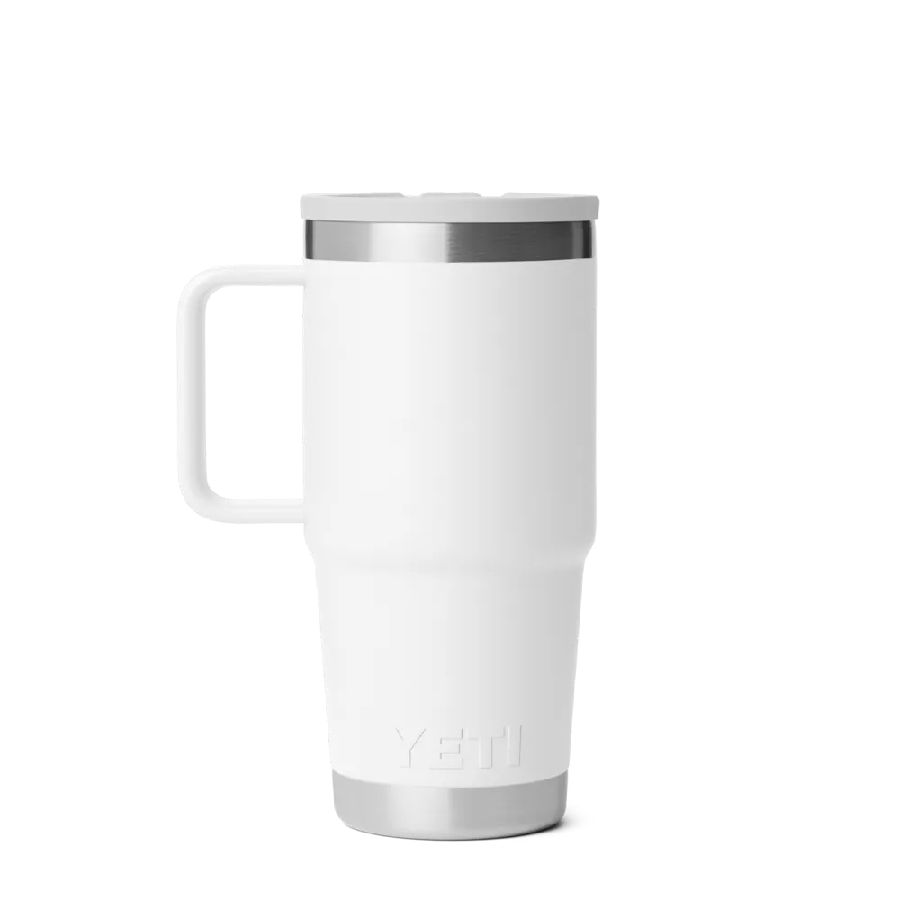 YETI 20 oz Travel Mug with Color Match Straw Lid