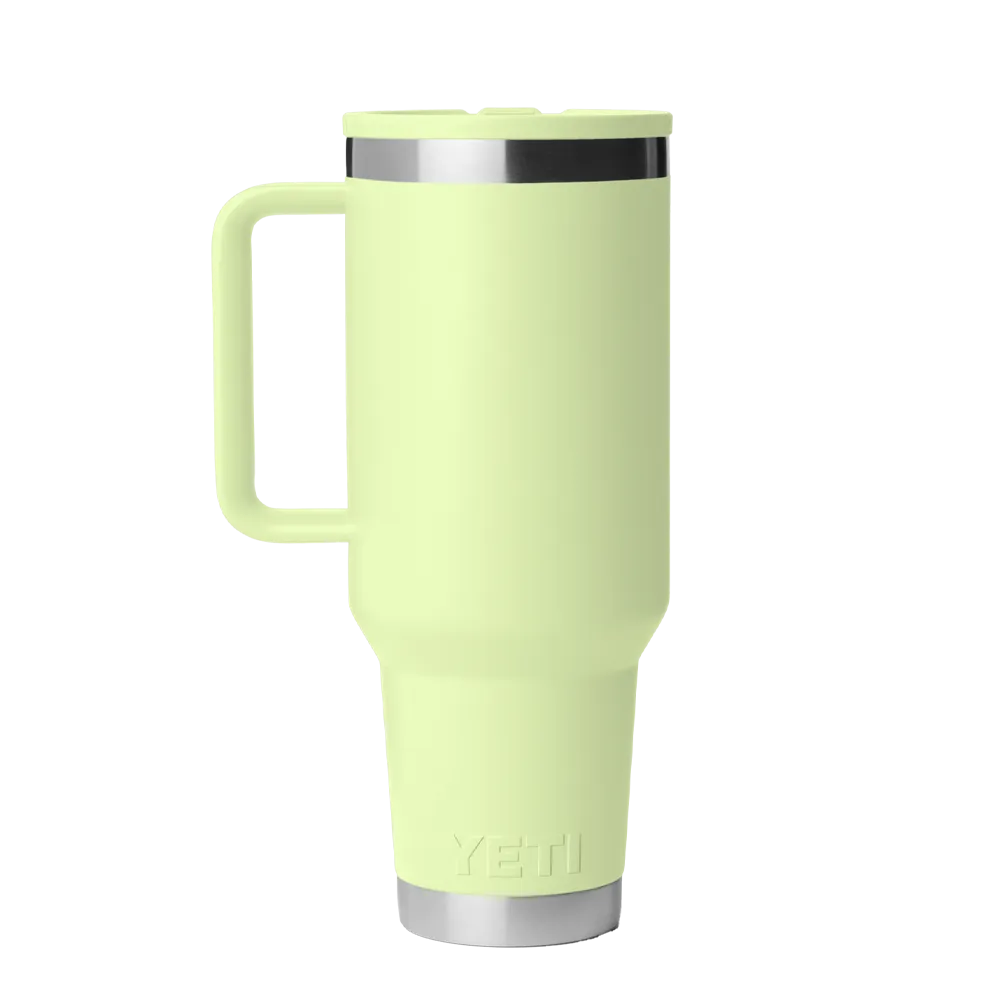 Yeti 40 oz Rambler Travel Mug with Color Match Straw Lid