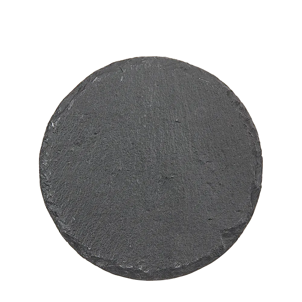 4" Round Slate Coaster-Diamondback Branding-Diamondback Branding