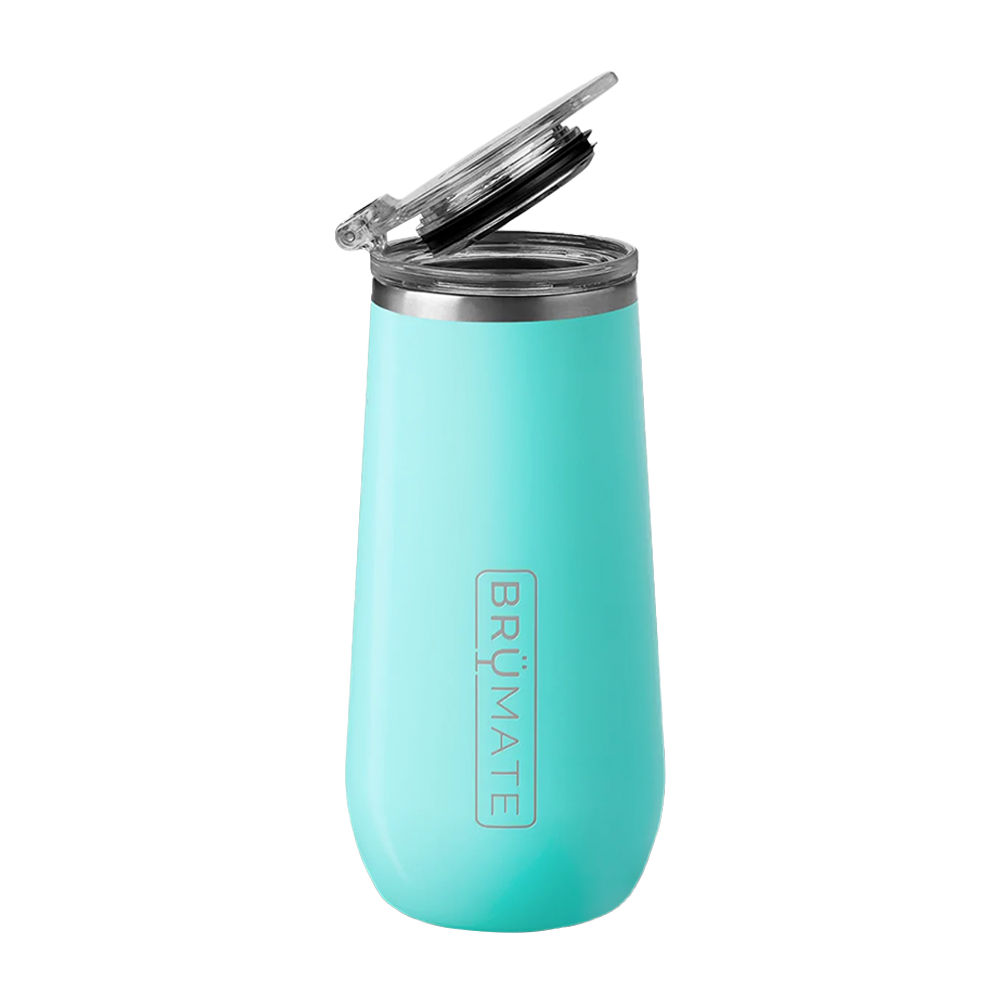 BrüMate 12oz Champagne Flute - Aqua