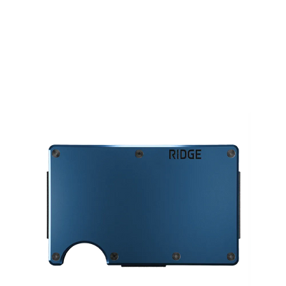 Ridge Aluminum Wallet 2.0 in Alpine Blue