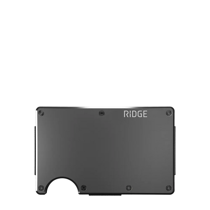 Ridge Wallet Aluminum w/ Cash Strap