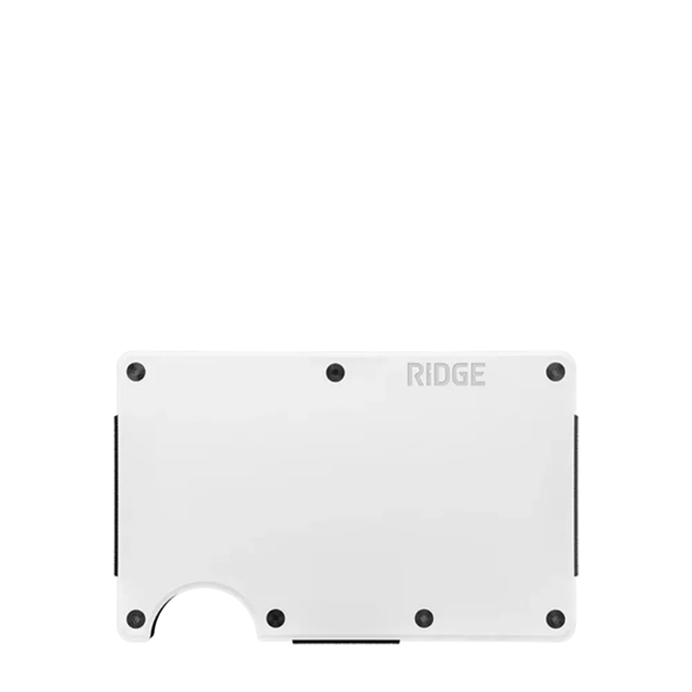 Ridge Wallet Aluminum w/ Cash Strap