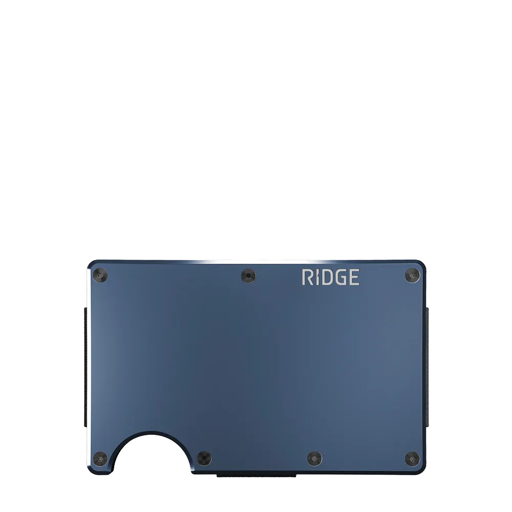 Ridge Wallet Aluminum w/ Money Clip