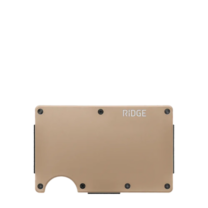 Ridge Wallet Aluminum w/ Money Clip