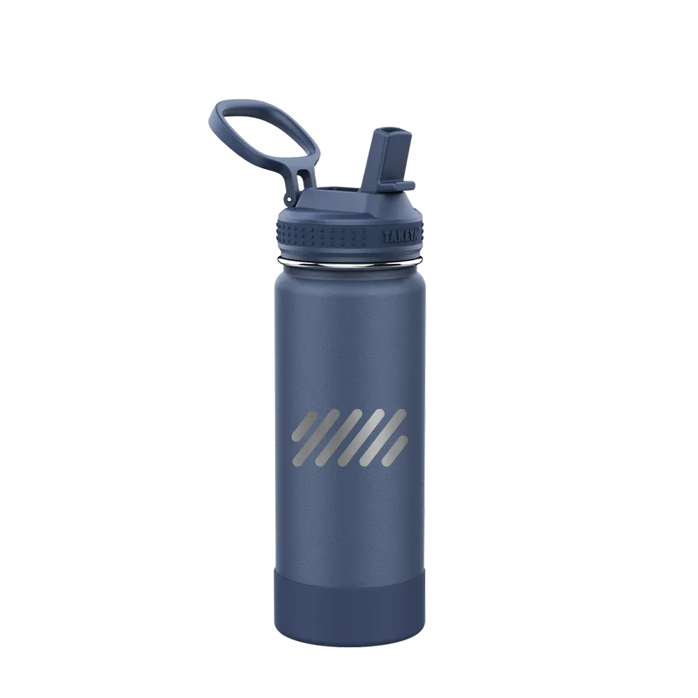 Takeya 18 oz Actives Water Bottle With Straw Lid