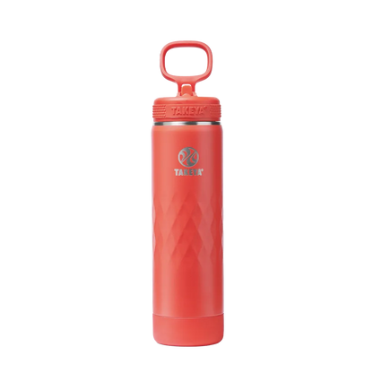 Takeya 22 oz Sport Water Bottle with Straw Lid