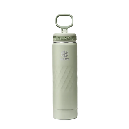 Takeya 22 oz Sport Water Bottle with Straw Lid