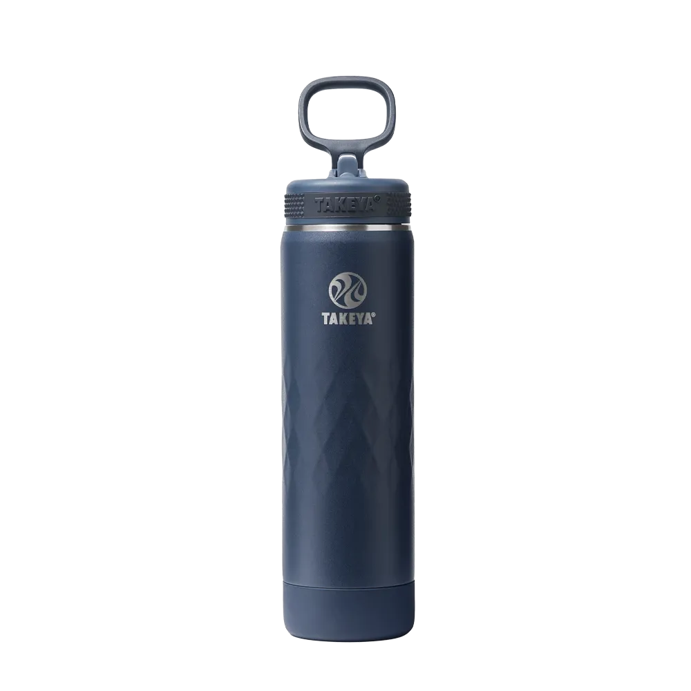 Takeya 22 oz Sport Water Bottle with Straw Lid