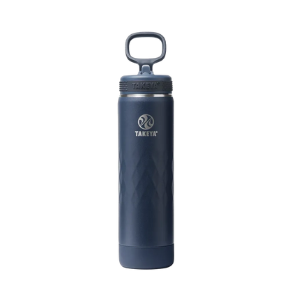 Takeya 22 oz Sport Water Bottle with Straw Lid