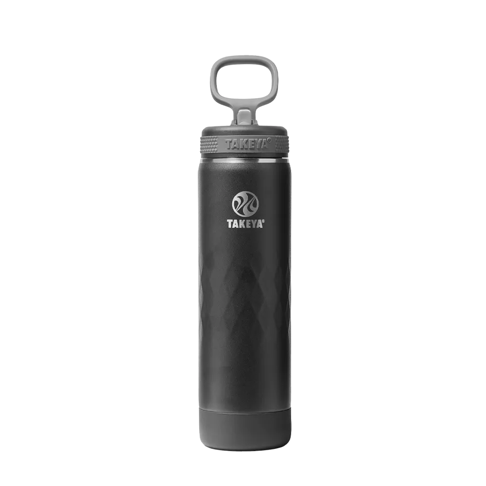 Takeya 22 oz Sport Water Bottle with Straw Lid