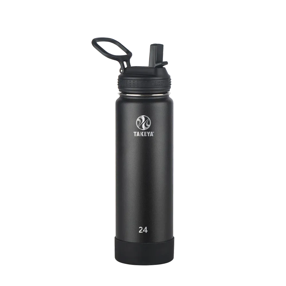 Takeya 24oz Actives Water Bottle With Straw Lid