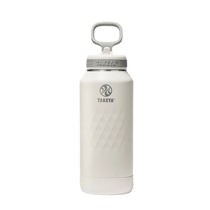 Takeya 32 oz Sport Water Bottle with Straw Lid