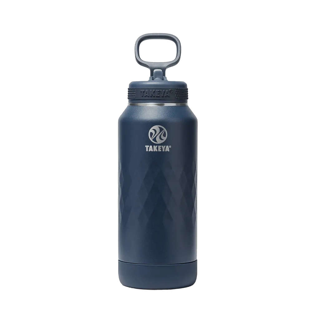 Takeya 32 oz Sport Water Bottle with Straw Lid