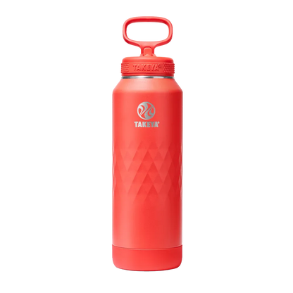 Takeya 40 oz Sport Water Bottle with Straw Lid