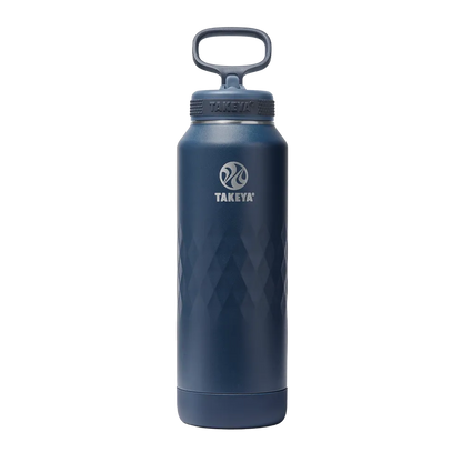 Takeya 40 oz Sport Water Bottle with Straw Lid