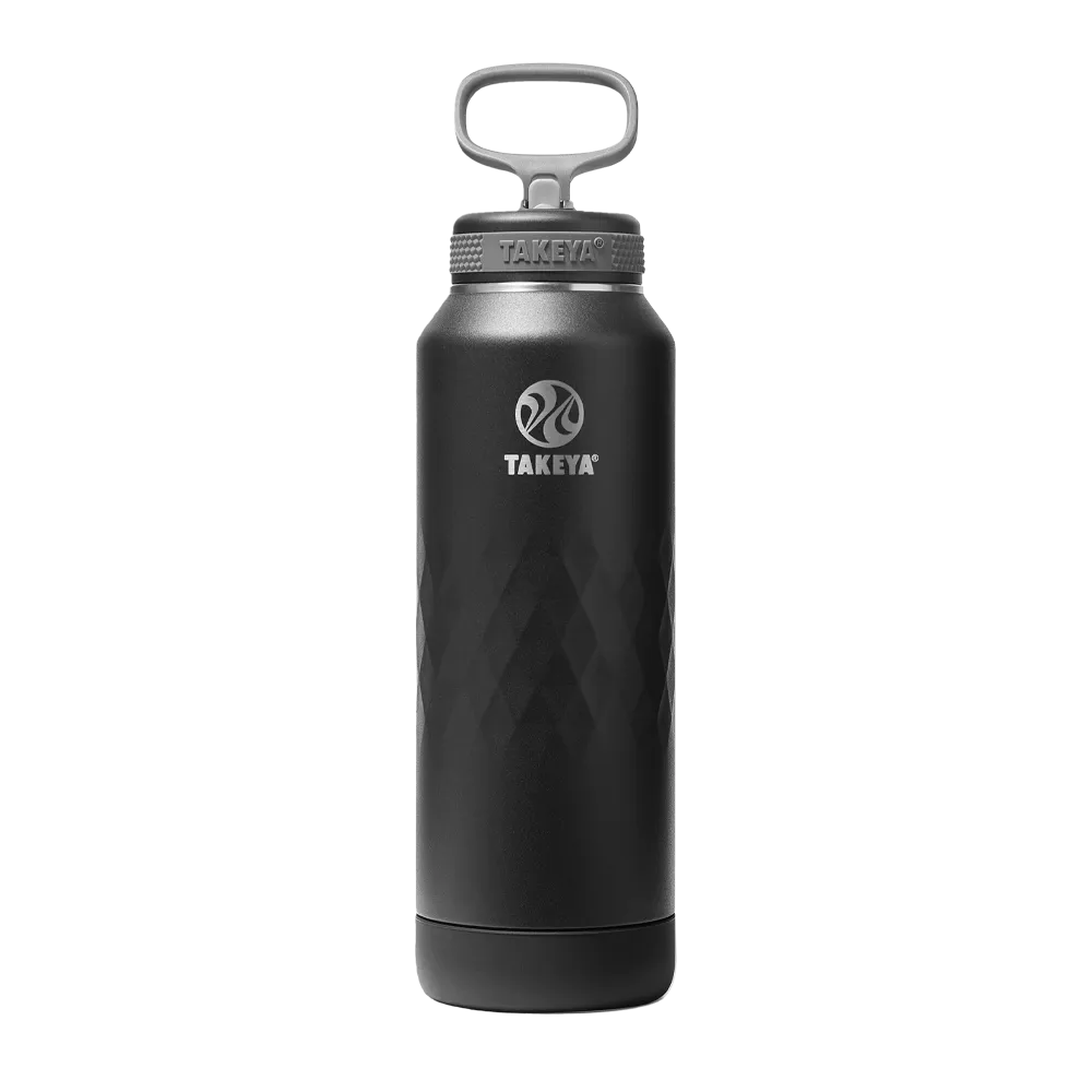 Takeya 40 oz Sport Water Bottle with Straw Lid
