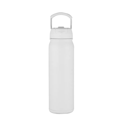 Slate 24 oz Bottle with Dual Lid