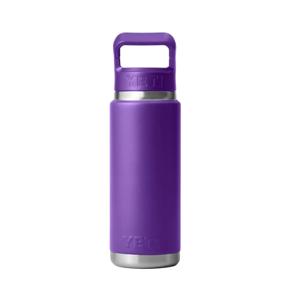 Yeti 26 oz Rambler Straw Bottle with Matching Lid