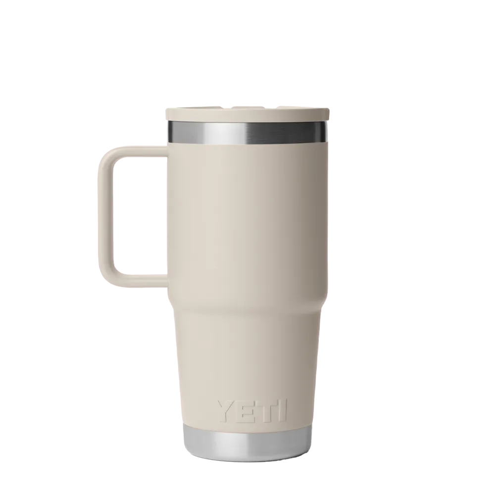 YETI 20 oz Travel Mug with Color Match Straw Lid