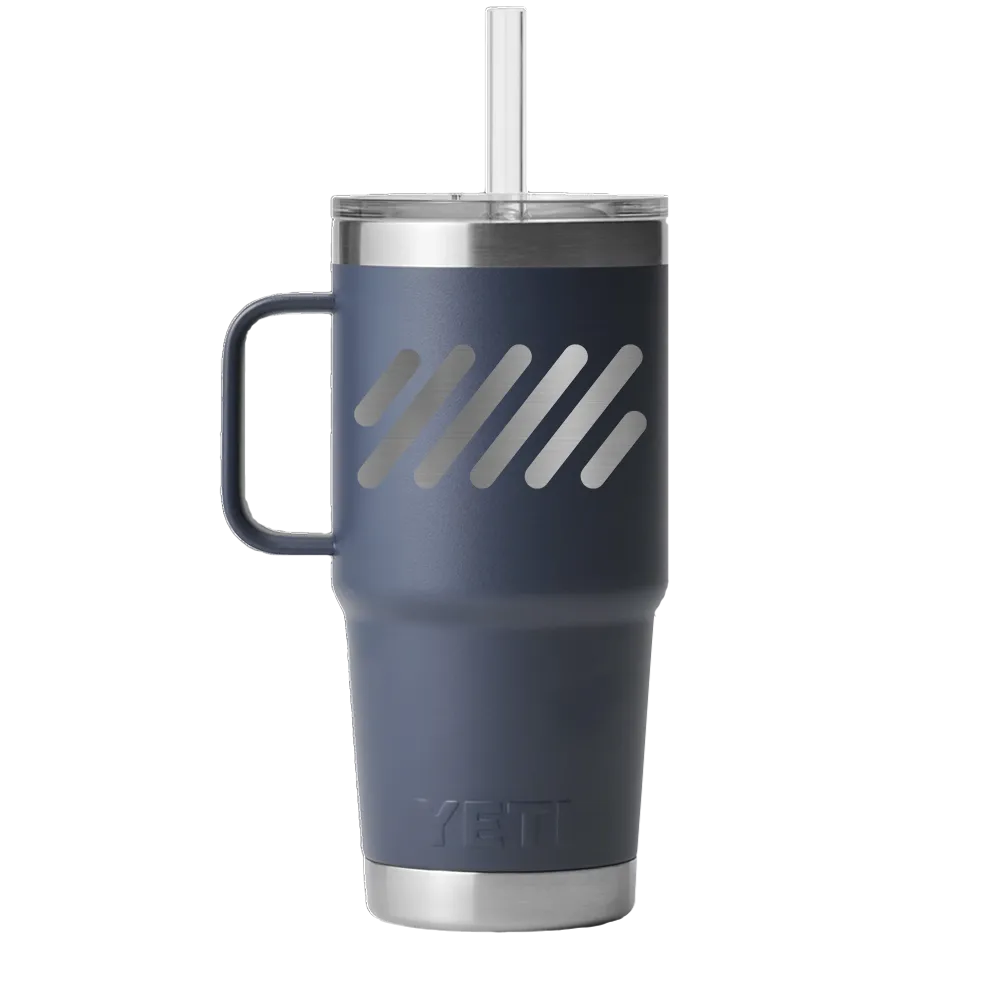 YETI Rambler 25 oz Mug with Straw Lid