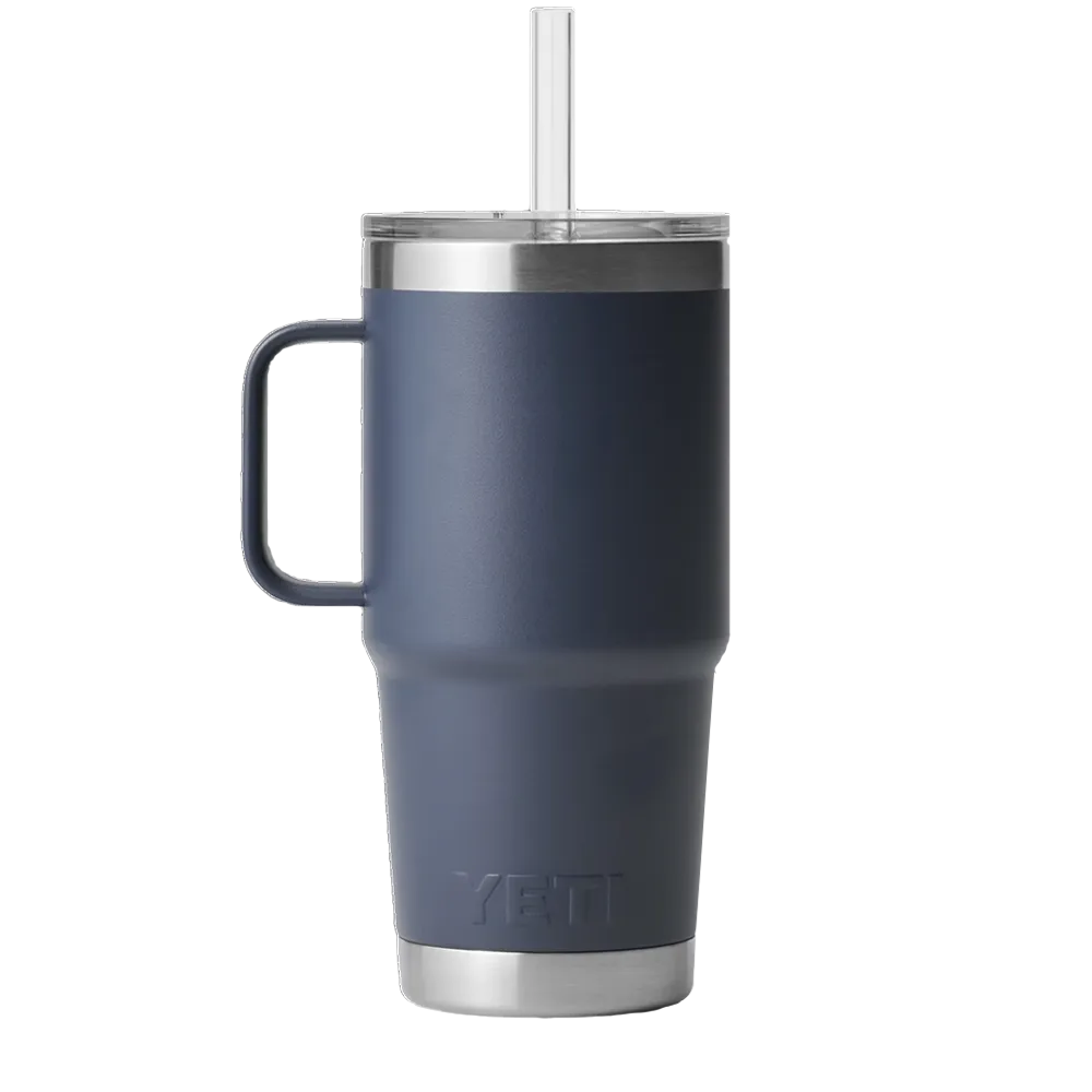 YETI Rambler 25 oz Mug with Straw Lid-YETI-Diamondback Branding