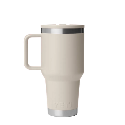 YETI 30 oz Rambler Travel Mug with Color Match Straw Lid
