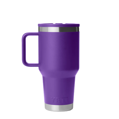 Yeti 30 oz Rambler Travel Mug with Color Match Straw Lid