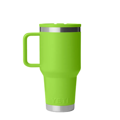 Yeti 30 oz Rambler Travel Mug with Color Match Straw Lid