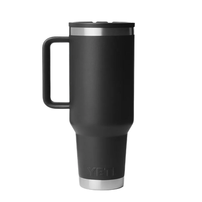 YETI 40 oz Rambler Travel Mug with Color Match Straw Lid