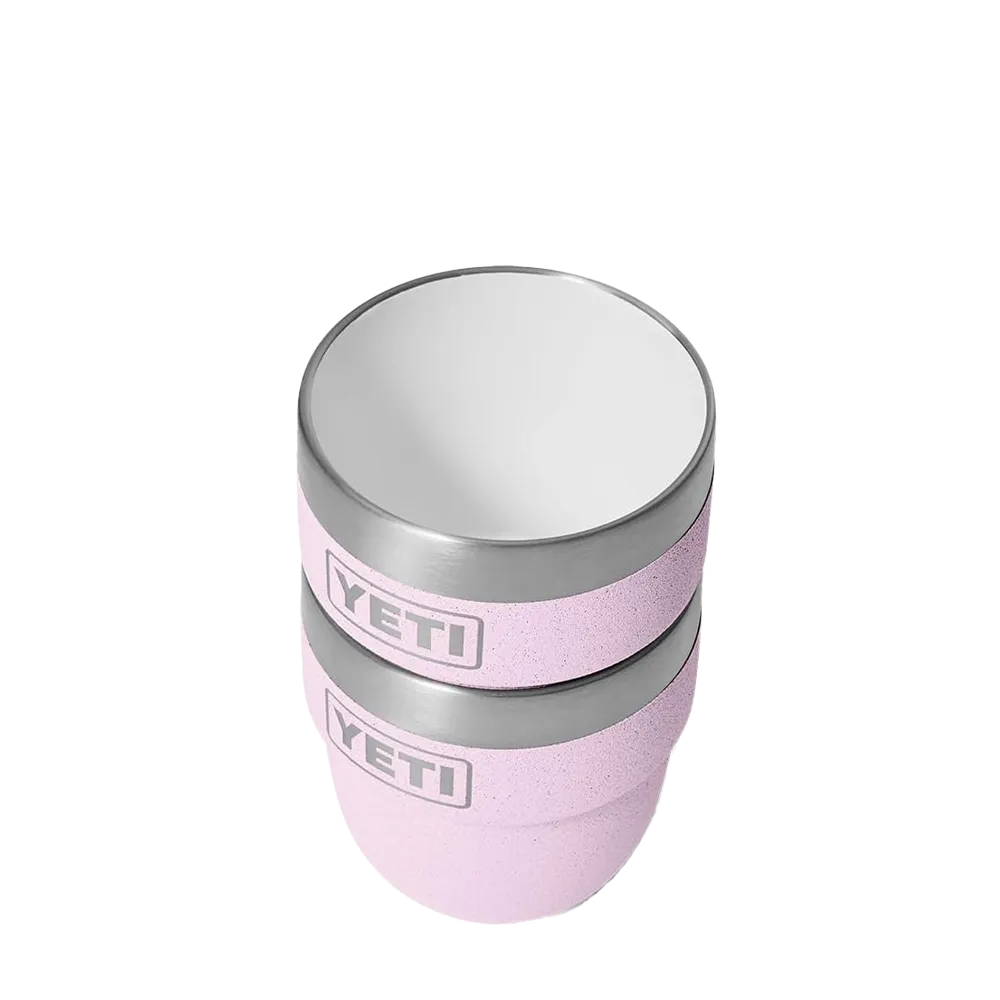 Yeti Rambler 4 oz Stackable Cups with Durasip Ceramic Lining | Seasonal Color