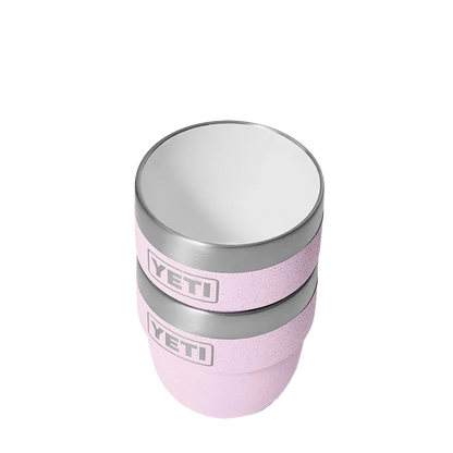 Yeti Rambler 4 oz Stackable Cups with Durasip Ceramic Lining | Seasonal Color