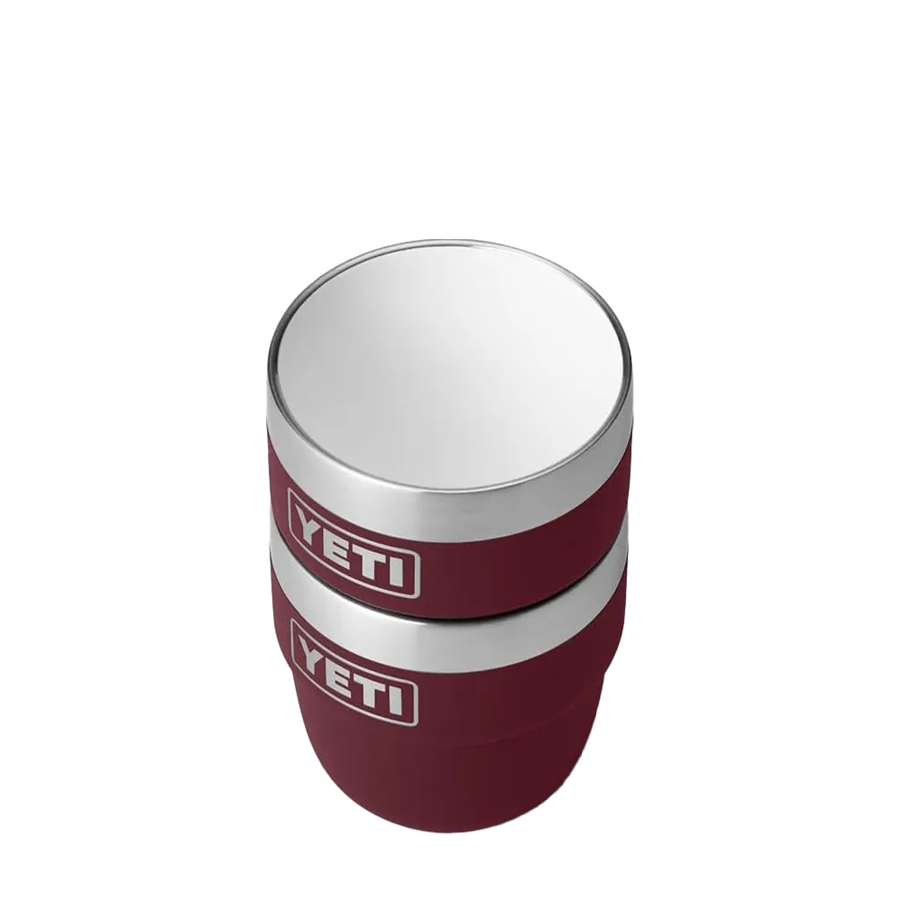 Yeti Rambler 4 oz Stackable Cups with Durasip Ceramic Lining | Seasonal Color