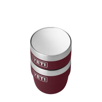 Yeti Rambler 4 oz Stackable Cups with Durasip Ceramic Lining | Seasonal Color