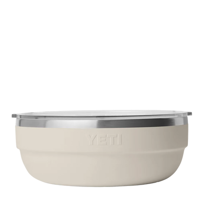 Yeti 3.6 qt Rambler Insulated Low Bowl in cape taupe