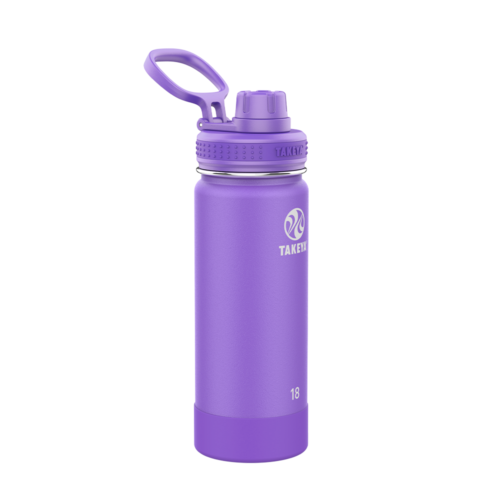 Takeya 18oz Actives Water Bottle With Spout Lid-Takeya-Diamondback Branding