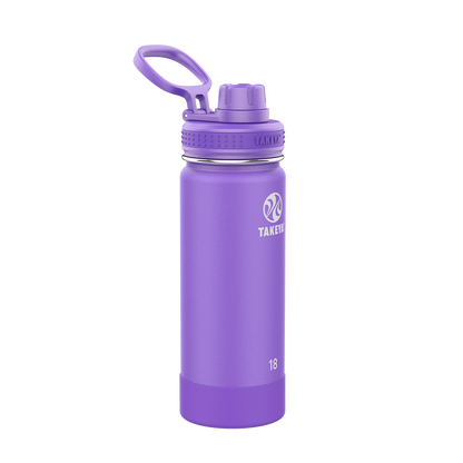 Takeya 18oz Actives Water Bottle With Spout Lid-Takeya-Diamondback Branding