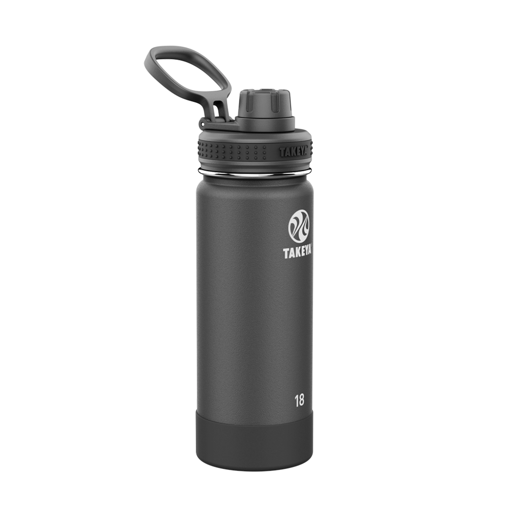 Takeya 18oz Actives Water Bottle With Spout Lid-Takeya-Diamondback Branding