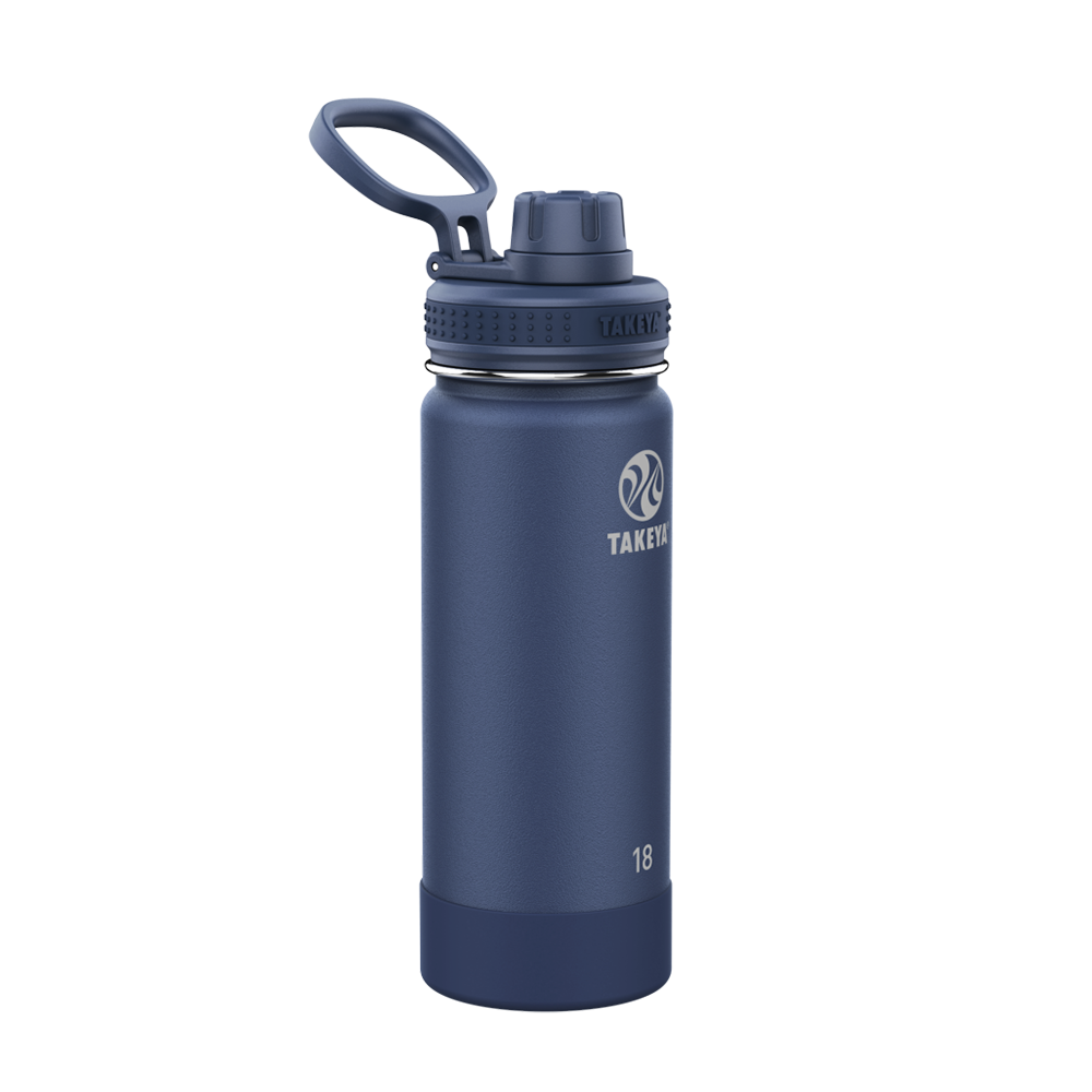 Takeya 18oz Actives Water Bottle With Spout Lid-Takeya-Diamondback Branding