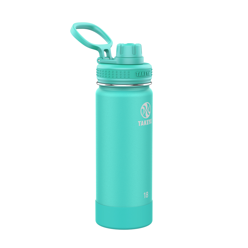 Takeya 18oz Actives Water Bottle With Spout Lid-Takeya-Diamondback Branding